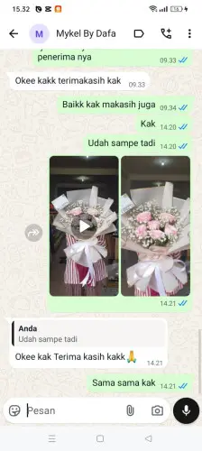 Testimonial Buket Bunga baturanjang