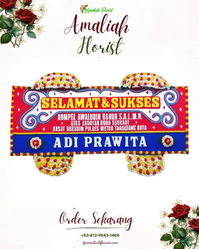 Karangan Bunga Ucapan Selamat baturanjang